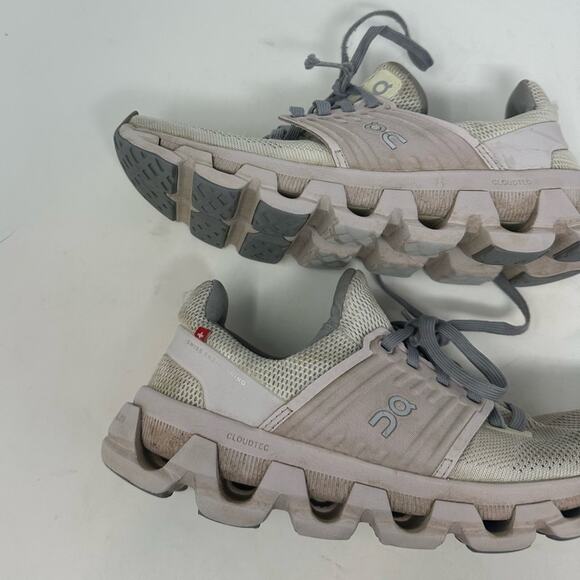 On Cloud Cloudswift Helion Shoes Women's Size 5.5 White Lily Running Sneakers - Picture 5 of 15